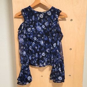 Hollister Chiffon Top